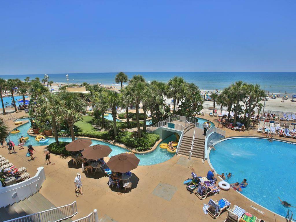 2 Bedroom Resort Condo Direct Oceanfront Wyndham Ocean Walk - Daytona Funland 1601 Daytona Beach Room photo